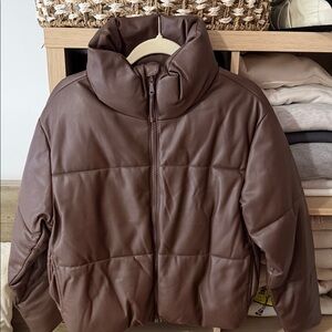 Brown Puffer Jacket